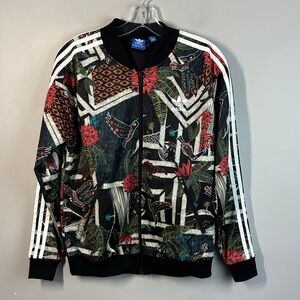 Adidas Farm Track Jacket Tropical Floral Birds Rita Ora Collection Size L